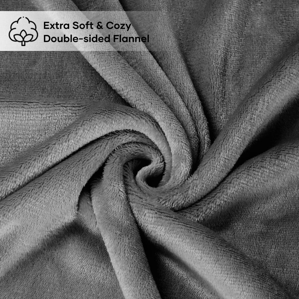 Electric Heated Blanket Full Size with 4 Heating Levels, 10H Auto-off, Machine Washable W23566