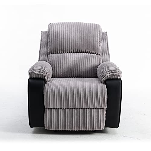 Recliner Chair with Remote Control and Side Pockets, Brown N573