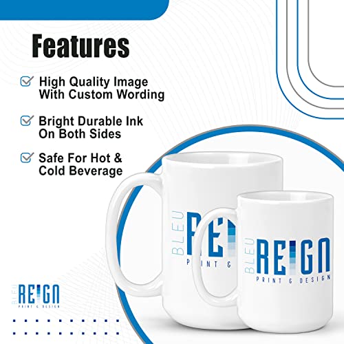 Ceramic 15oz Mug with Custom Name S742