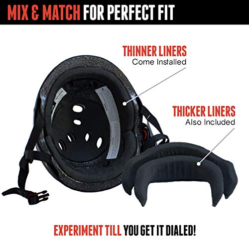 Skateboarding Helmet for BMX, Roller Derby, and Roller Skating E52865
