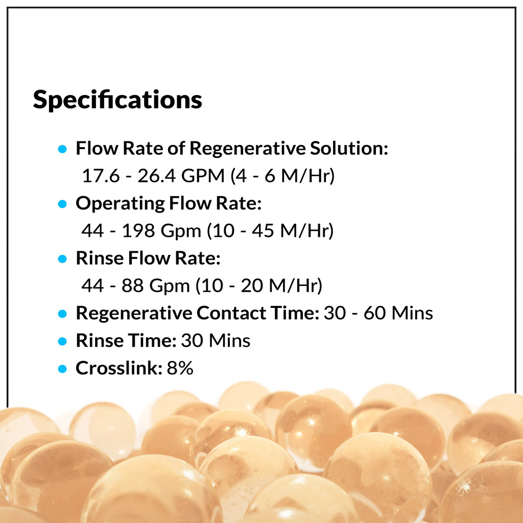 Water Softener Resin Media Replacement 0.25 CuFt D816768