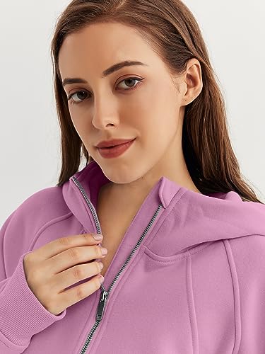 Women's Cropped Quarter Zip Fleece Pullover O92526