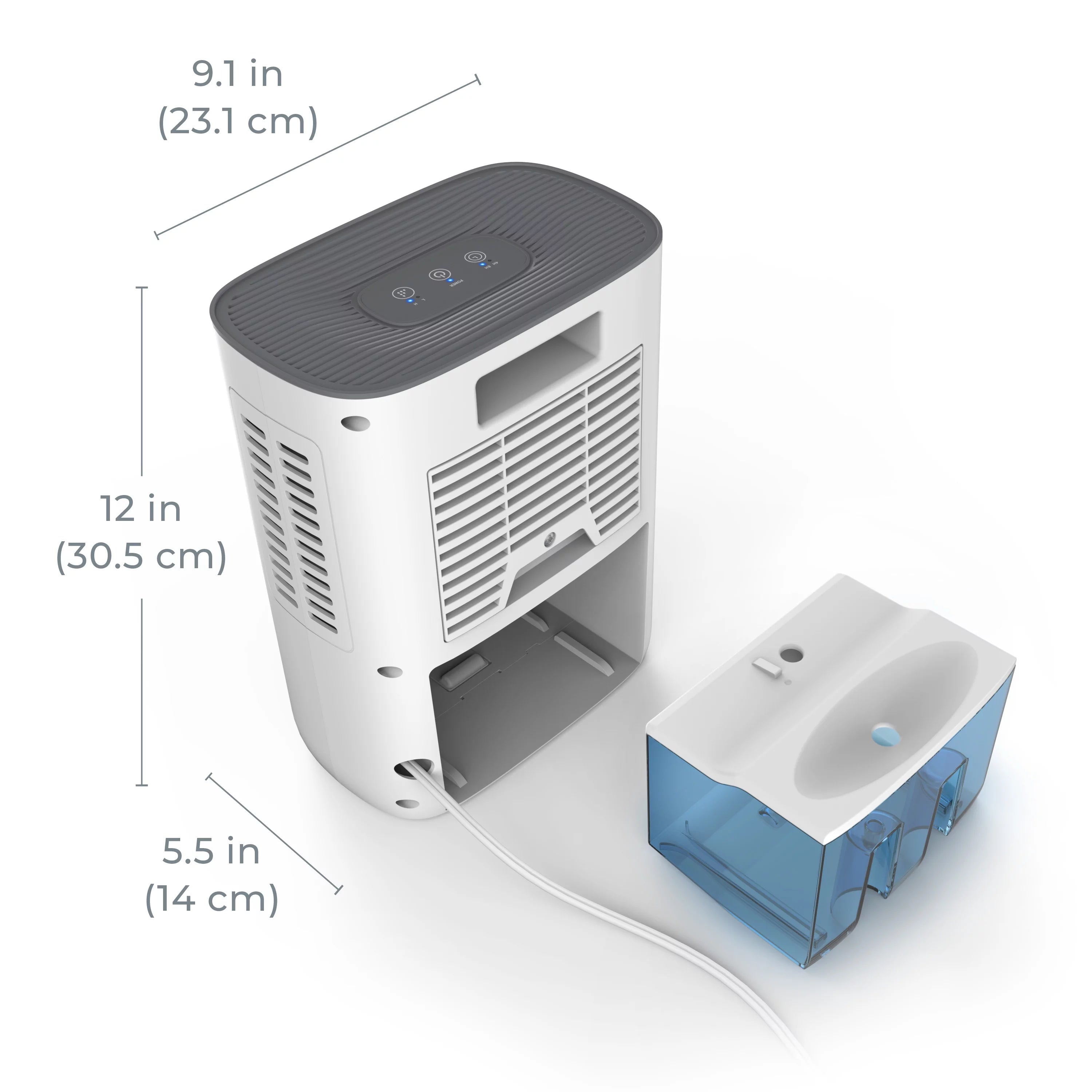 1 Pint PureDry Deluxe Dehumidifier W98207
