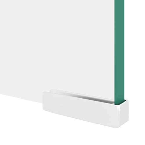 TV Stand Monitor Riser Clear Glass U177973