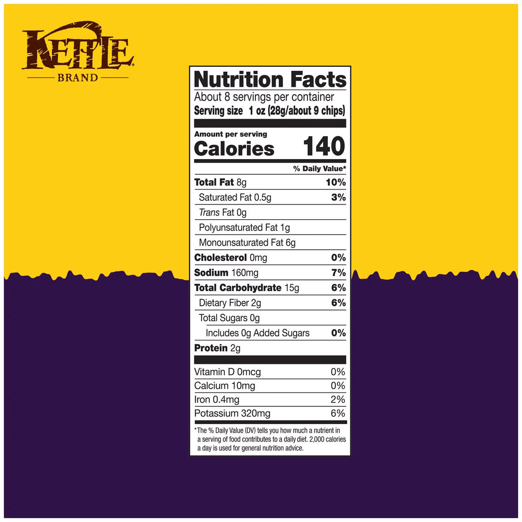 Truffle Oil and Sea Salt Krinkle Cut Potato Chips, 8.5 oz J364766