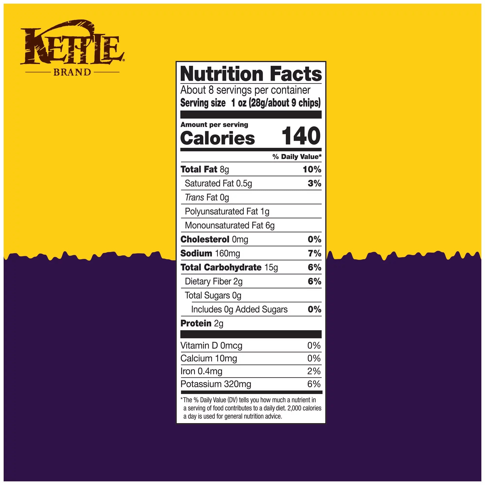 Truffle Oil and Sea Salt Krinkle Cut Potato Chips, 8.5 oz J364766
