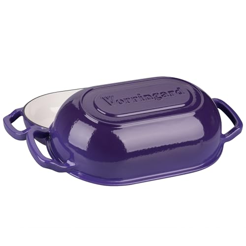 Enameled Cast Iron Dutch Oven with Lid for Bread Baking, 5QT M245