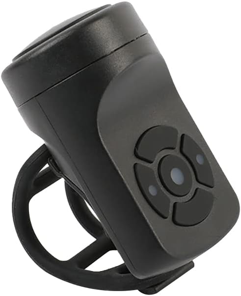 Electric Bike Horn, Zcargel 120Db Bike Horn with 4 Sound Modes Loud Electric Bicycle Bell USB Rechargeable Horn Bike Charging Horn for MTB Mountain Bike/Road Bikes Super Loud