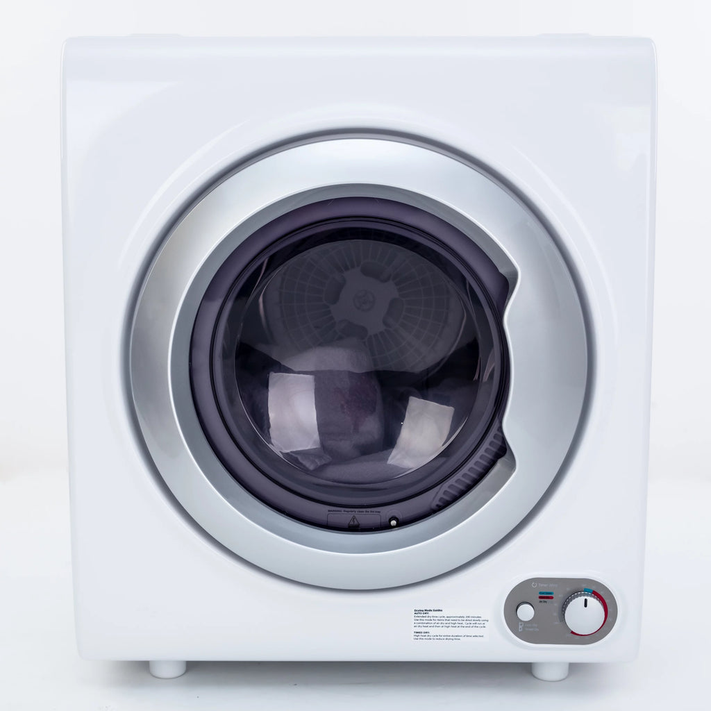 Avanti 2.6 Cu. Ft. Front Load Electric Dryer, 27-3/4"H x 18-3/4"W x 18-3/4"D, White