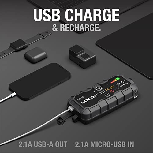 Car Battery Jump Starter 1000A Portable 12V Y375281
