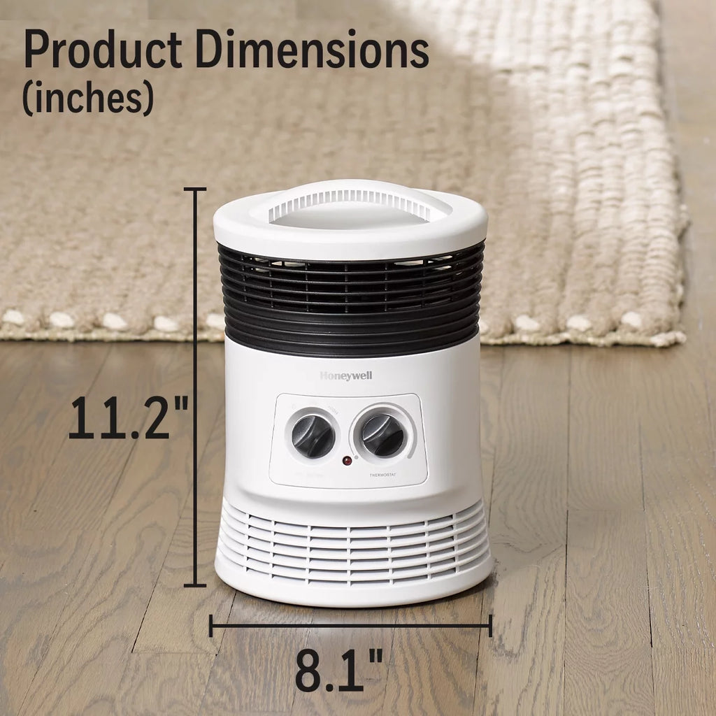 360 Surround Fan Forced Heater, White N8442