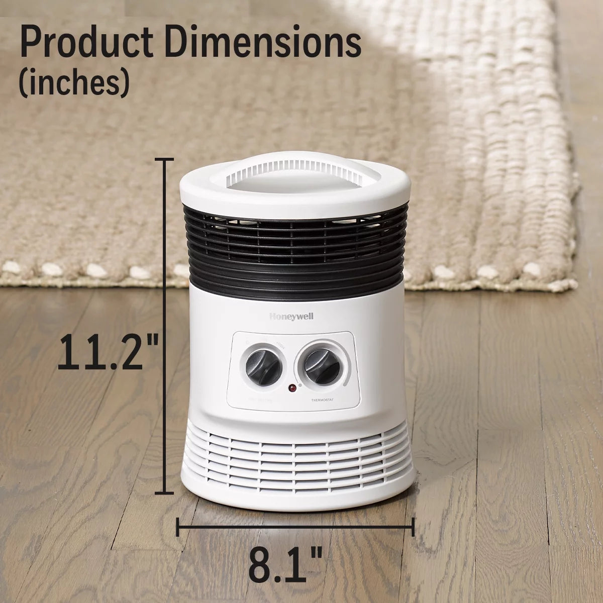 360 Surround Fan Forced Heater, White N8442