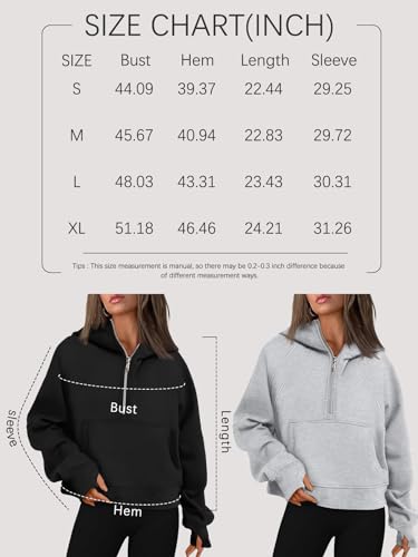 Women's Cropped Quarter Zip Fleece Pullover O92526