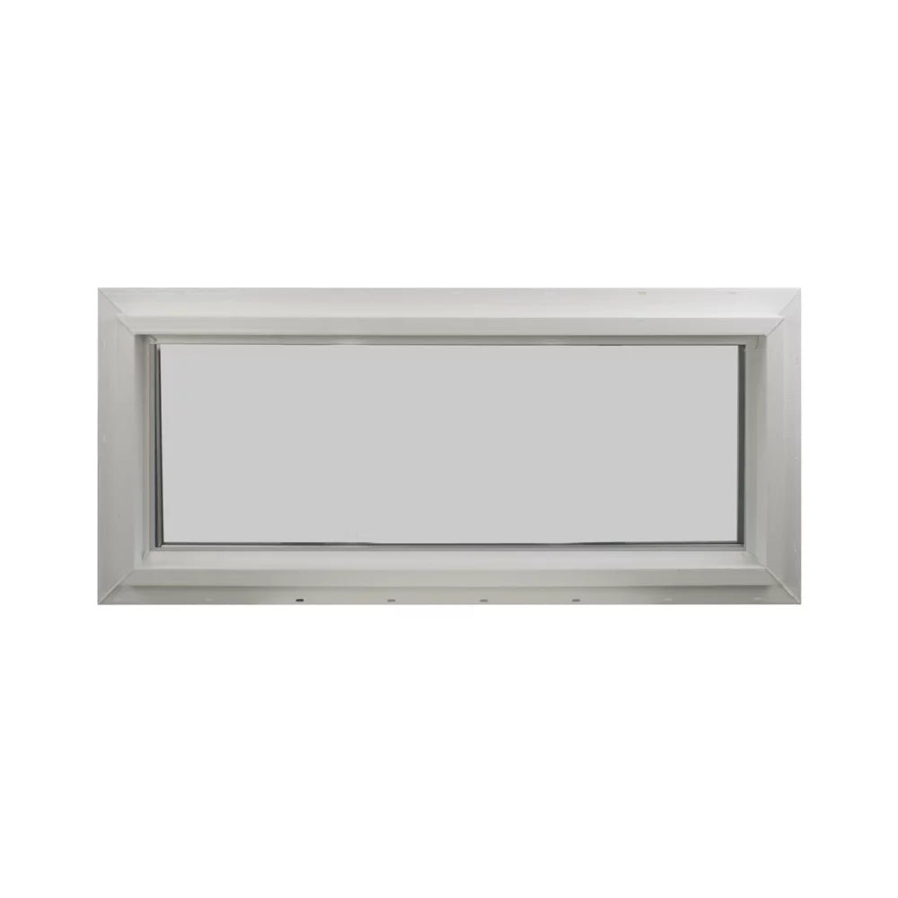 Vinyl Transom Window 24" x 10" Non-Opening Low-E Glass T9193