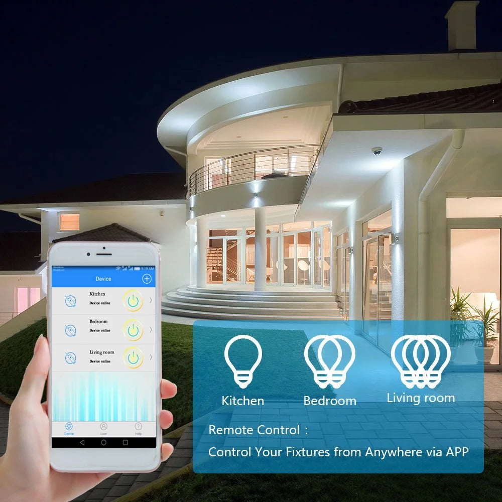 Smart Light Switch WiFi Wall Wireless 1-Gang with Remote Control Z904126