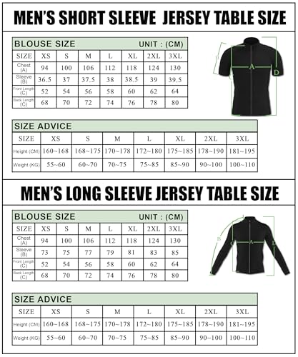 Men's Cycling Jersey with 3 Pockets Full Zip Z76530
