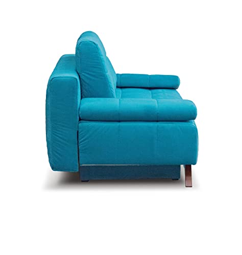 Sleeper Sofa with Storage, Queen Size, Dark Grey E481584