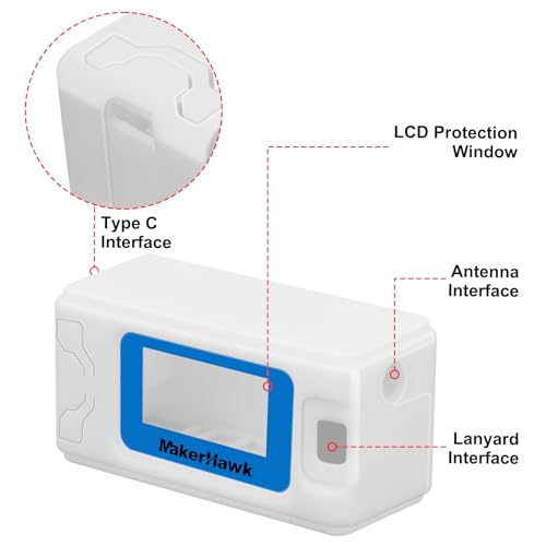 ESP32 LoRa V3 Development Board with 915MHz Antenna and 1100mAh Battery Case Set A534611
