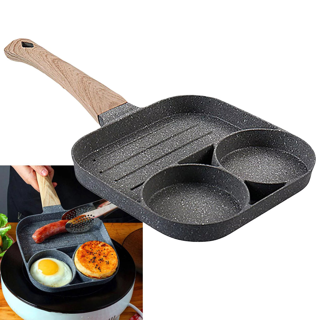 Egg Frying Pan with Long Handle for Steak Pancake Omelet E126010