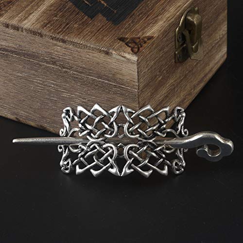 Celtic Knot Hair Clips for Long Hair Z59637