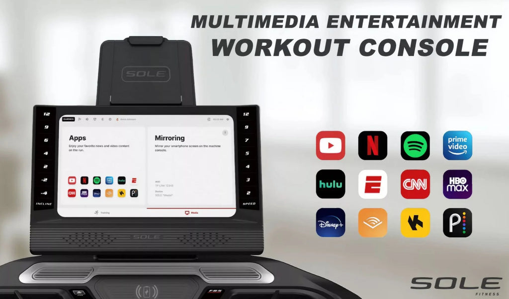 Folding Treadmill for Home Cardio Workout A260373