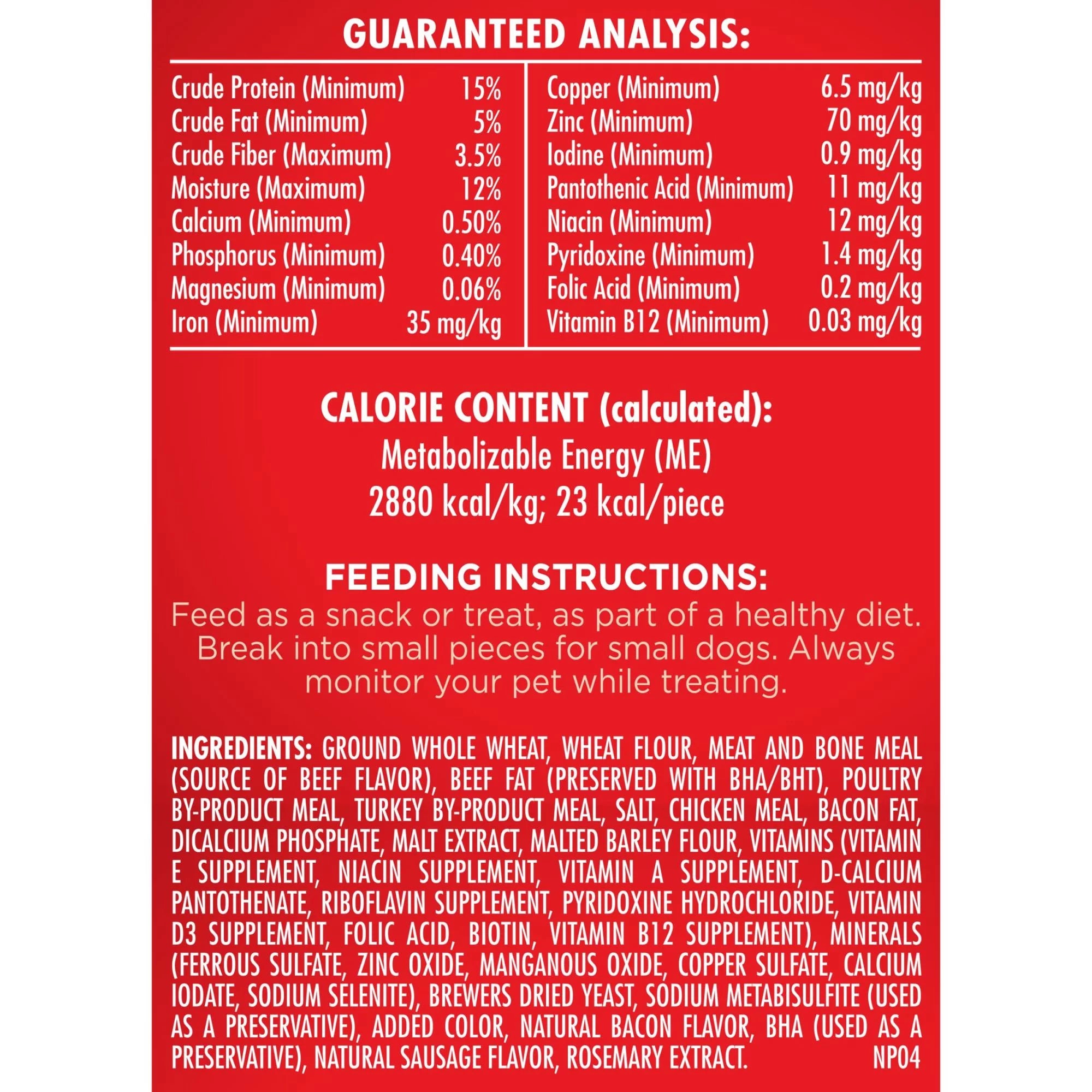 Dog Biscuits Small 8-Pound W759593