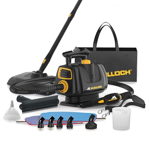Handheld Steam Cleaner with 11 Accessories for Home, Tile, Grout, and Car Detailing K2885