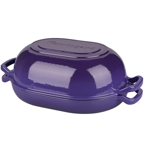 Enameled Cast Iron Dutch Oven with Lid for Bread Baking, 5QT M245