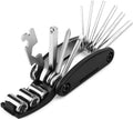 Deco Gear 16-in-1 Multi-Function Bike Mechanic Repair Tool Kit for Bicycle/Cycling