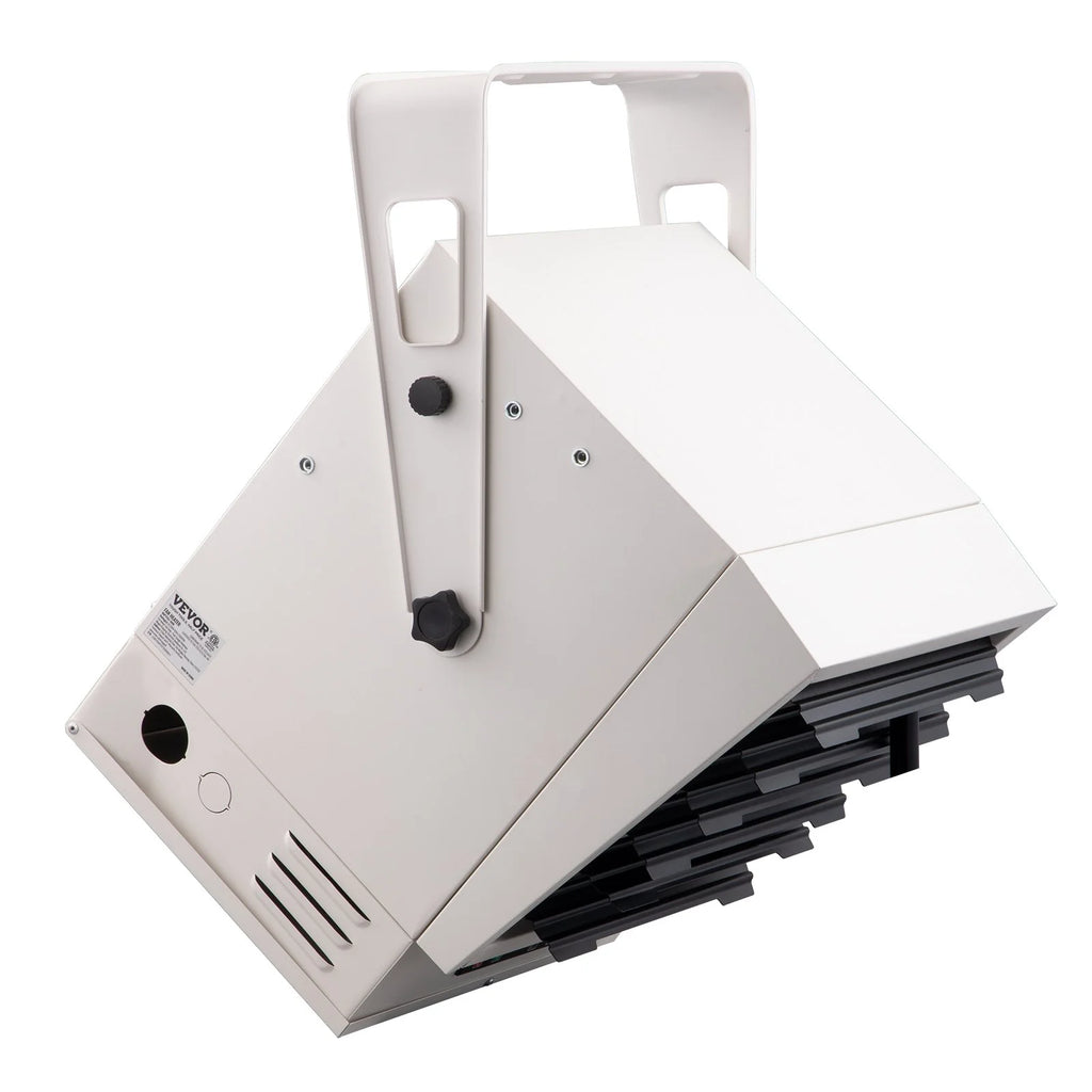 Electric Garage Heater, 10000-Watt Fan-Forced Wall/Ceiling Mount with Remote Control N56978