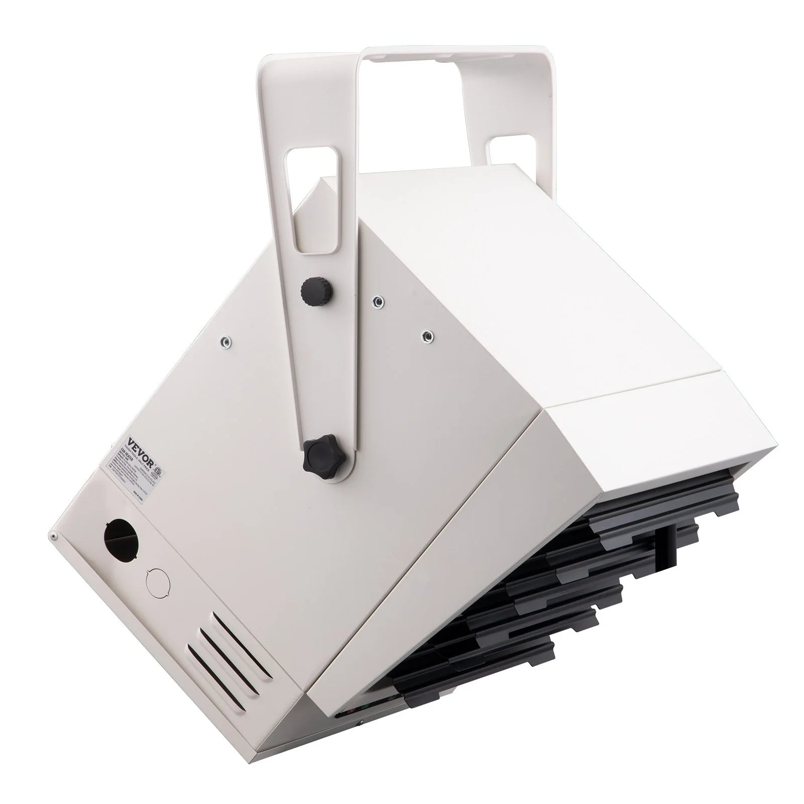 Electric Garage Heater, 10000-Watt Fan-Forced Wall/Ceiling Mount with Remote Control N56978