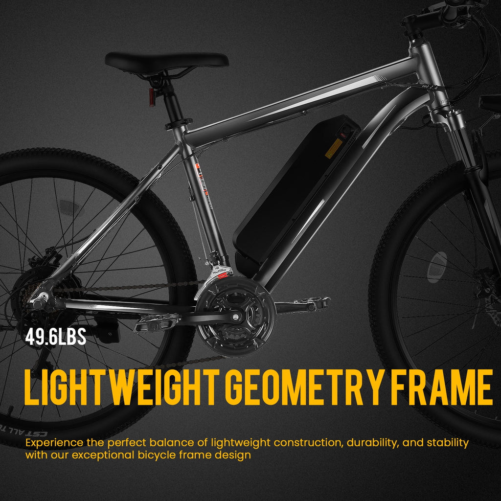 27.5" Electric Bike for Adults 500W Mountain Ebike with Removable Battery H822