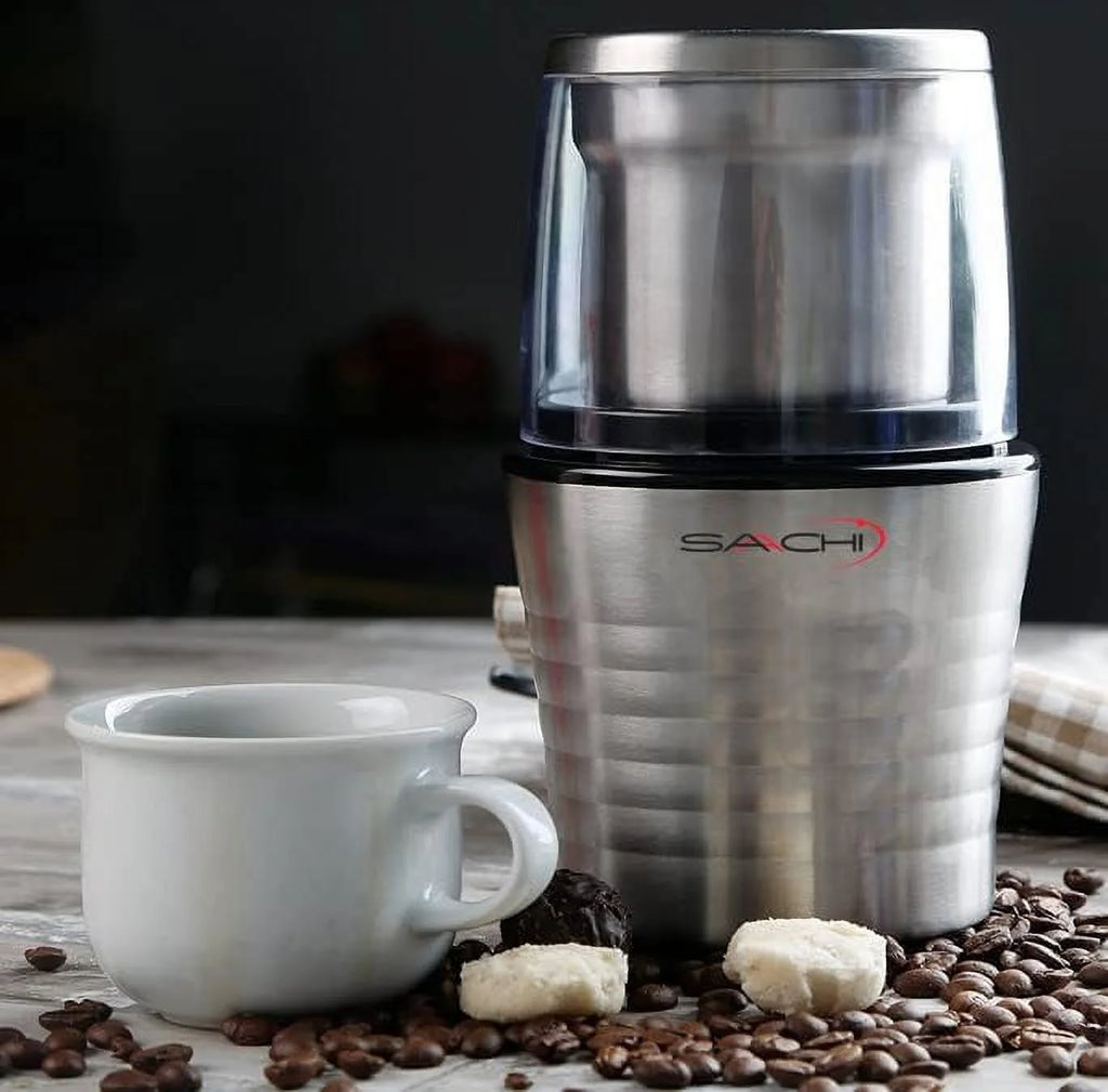 Electric Coffee Grinder with 2 Stainless Steel Blades and Removable Bowls Z25154