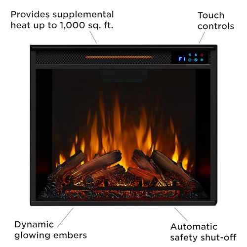 Corner Electric Fireplace with Mantel, Remote Control, Timer, White N935486