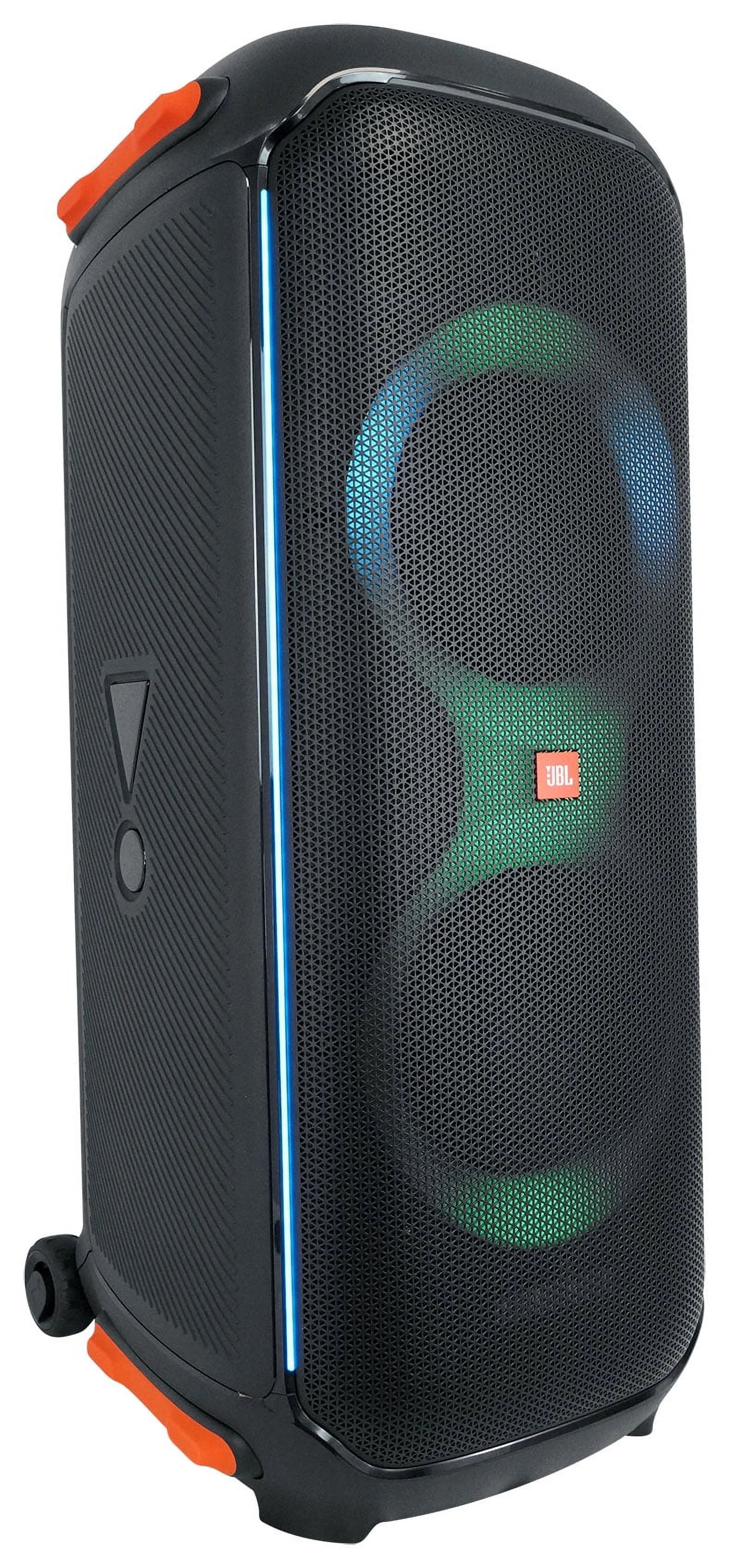 Portable Bluetooth Party Speaker with Deep Bass and Wireless Mics Y122940
