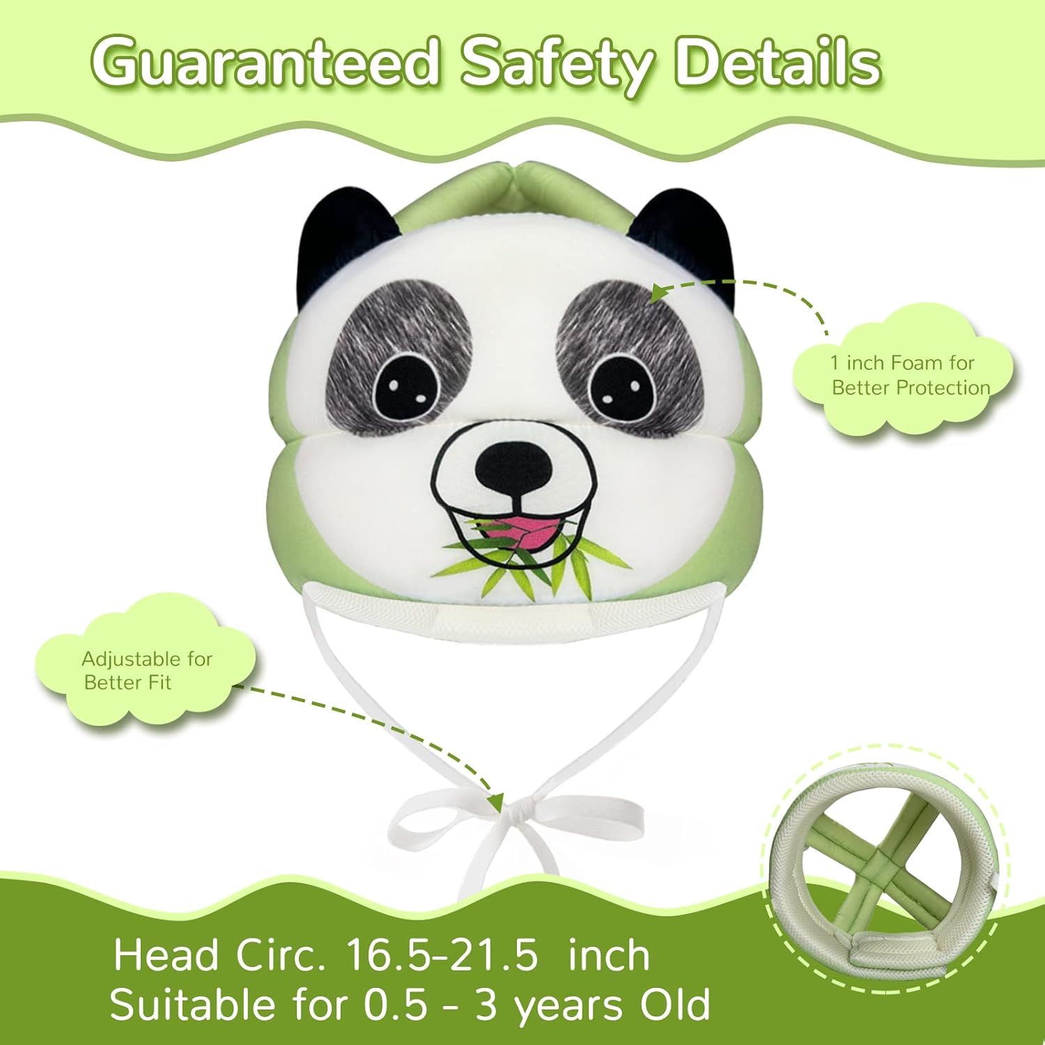 Baby Safety Helmet Toddler Head Protection Cushion Breathable D871290