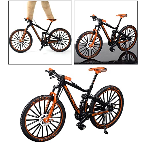 Green Mountain Finger Bike Toy Model Decoration E8513