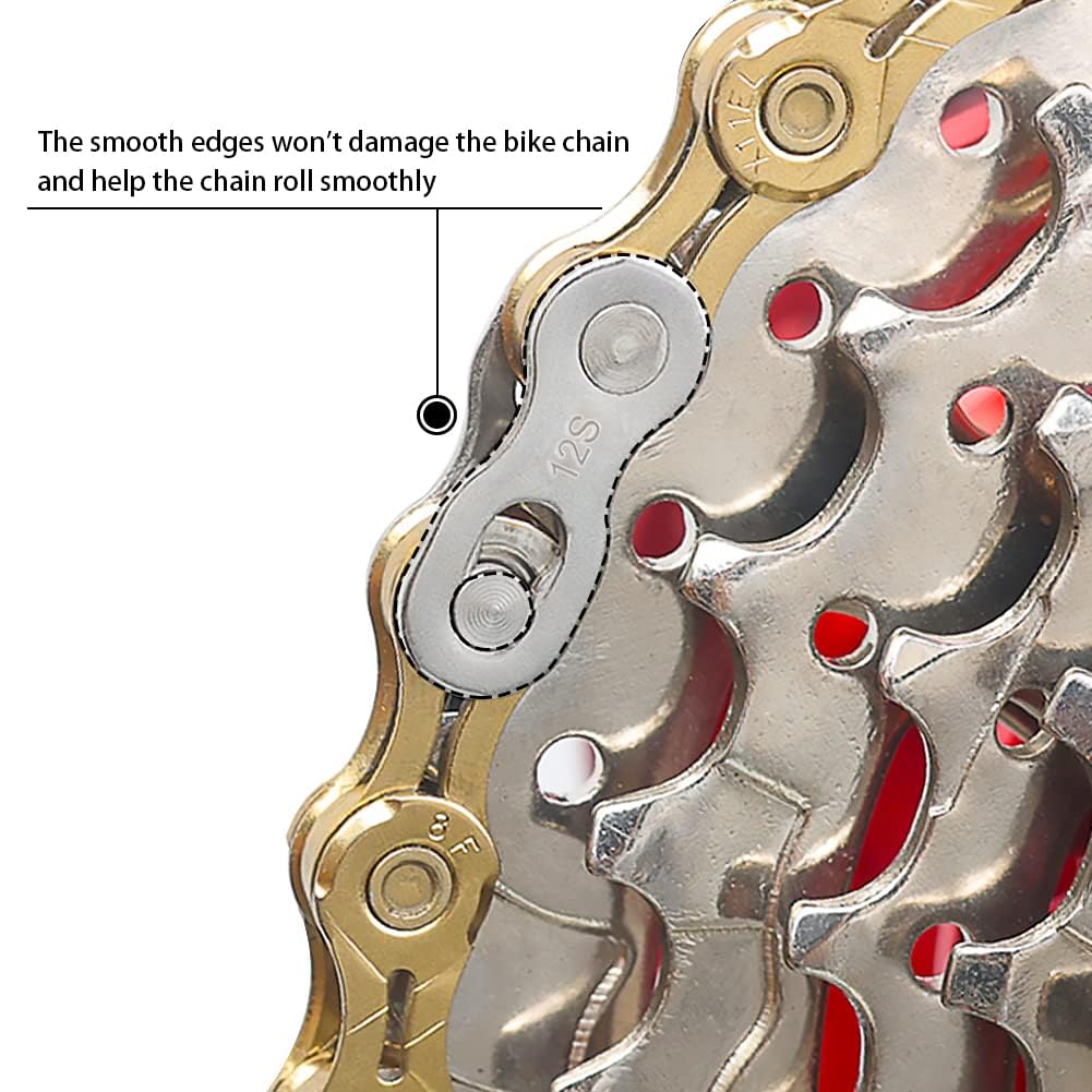 Bicycle Master Link Connector 12 Speed, Reusable Chain Link, 5 Pack P574781