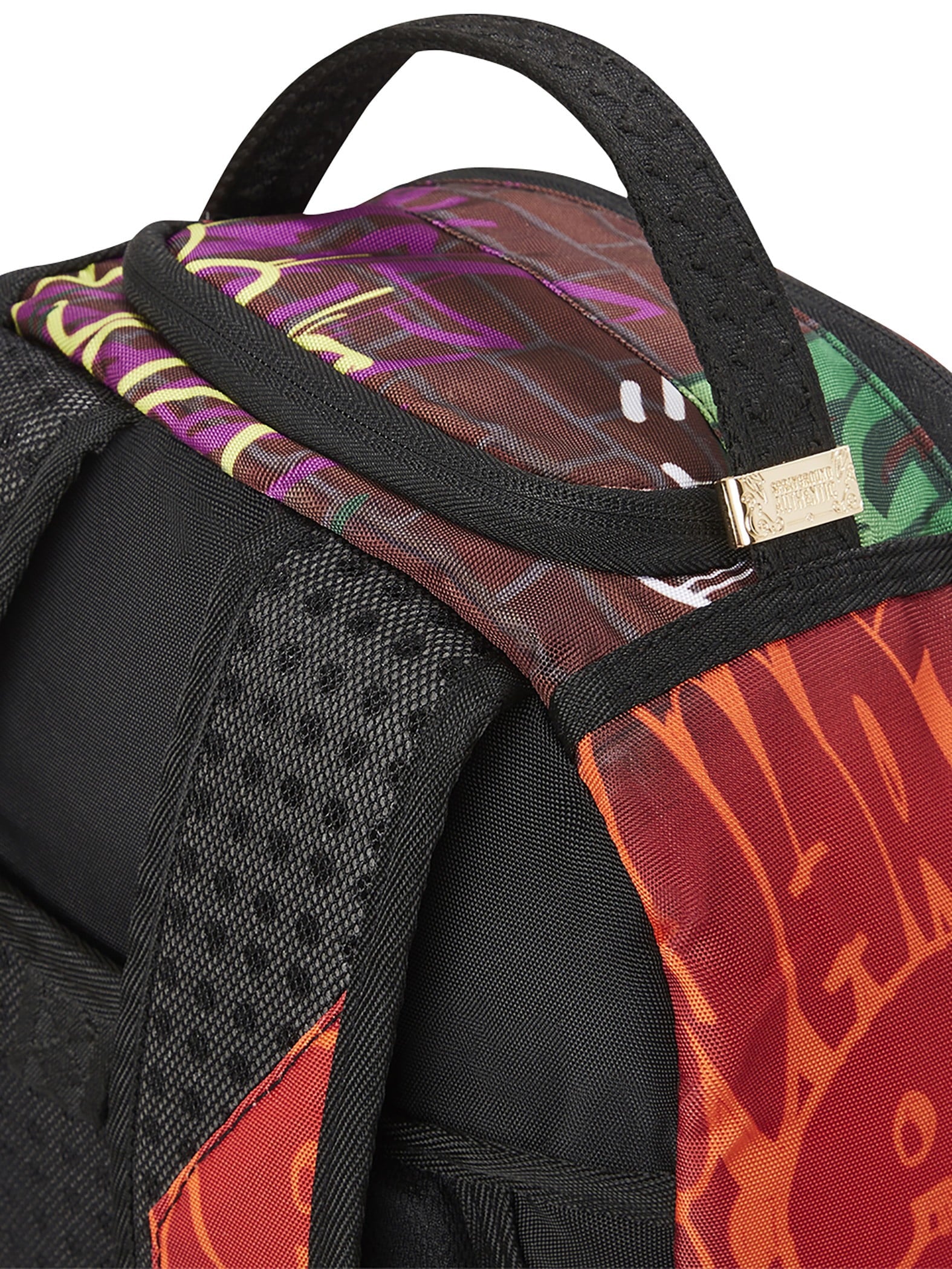 Graffiti Backpack, Multicoloured H789