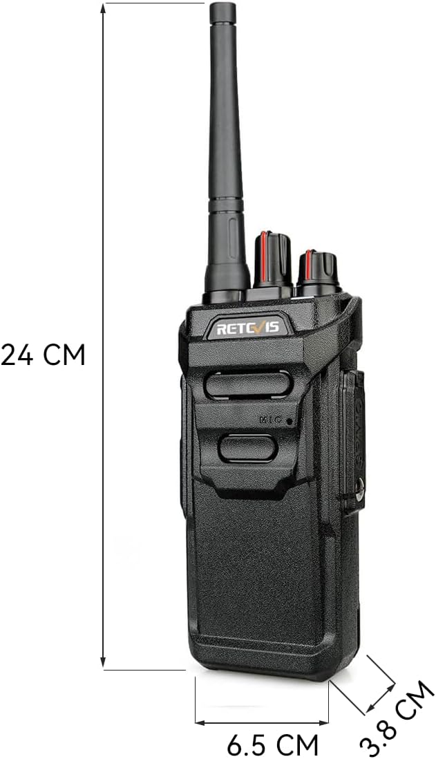 Waterproof Walkie Talkies for Adults, 2 Way Radios Long Range with 6 Way Charger, 6 Pack M145