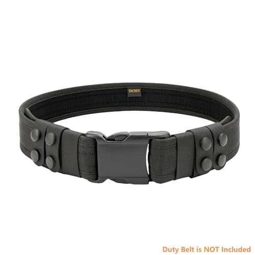 Duty Belt Keepers with Double Snaps for 1.5-2.25 Inch Belts E694625