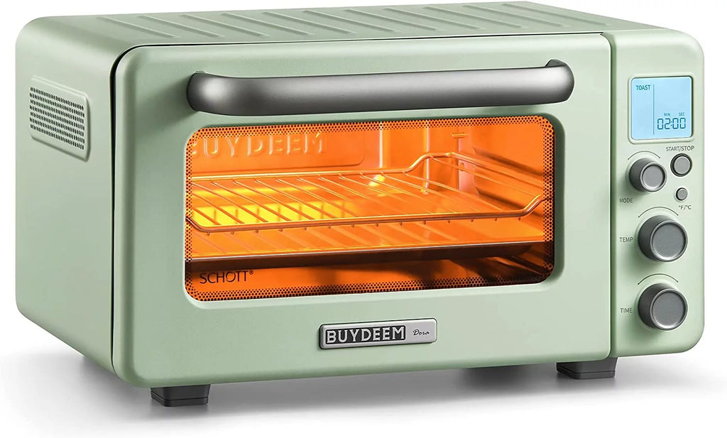 7-in-1 Digital Air Fryer Toaster Oven, 11QT, Mint Green L904