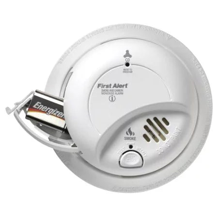 Combination Smoke and Carbon Monoxide Detector, Hardwired with Battery Backup, 2 Pack O14461