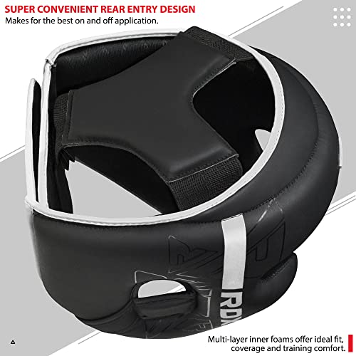 Boxing Headgear, Adjustable Padded MMA Training Helmet T645