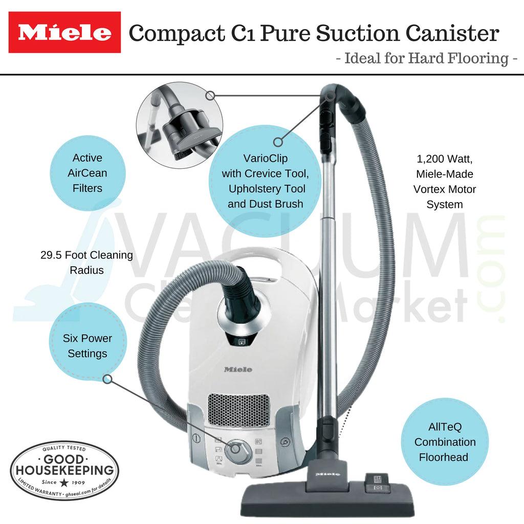 Compact Canister Vacuum Cleaner H529046