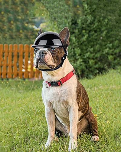 Medium Dog Helmet with Ear Hole for Motorcycle and Outdoor Sports Z938