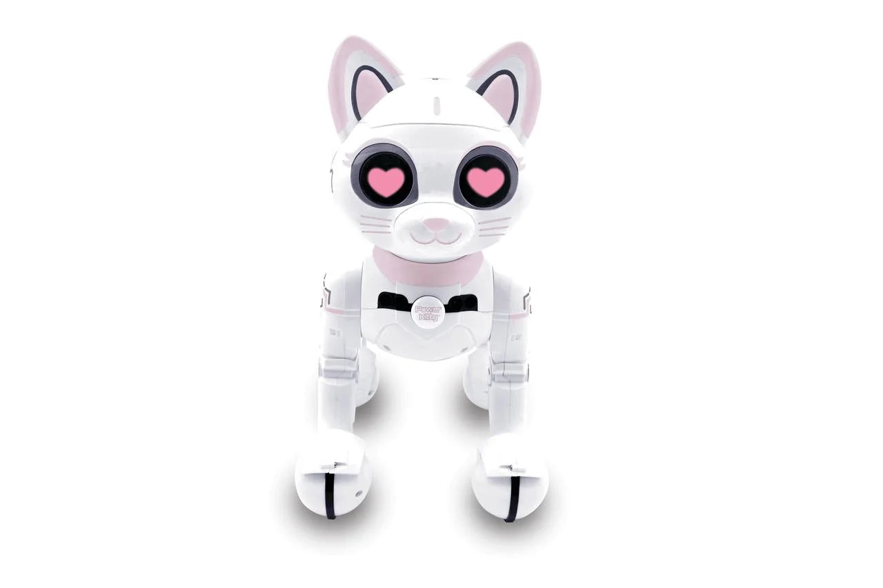Smart robotic kitty with gesture control, dance, walk, touch sensors and remote control R39235