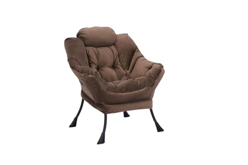 Modern Lounge Chair with Ottoman and Side Pocket S232171