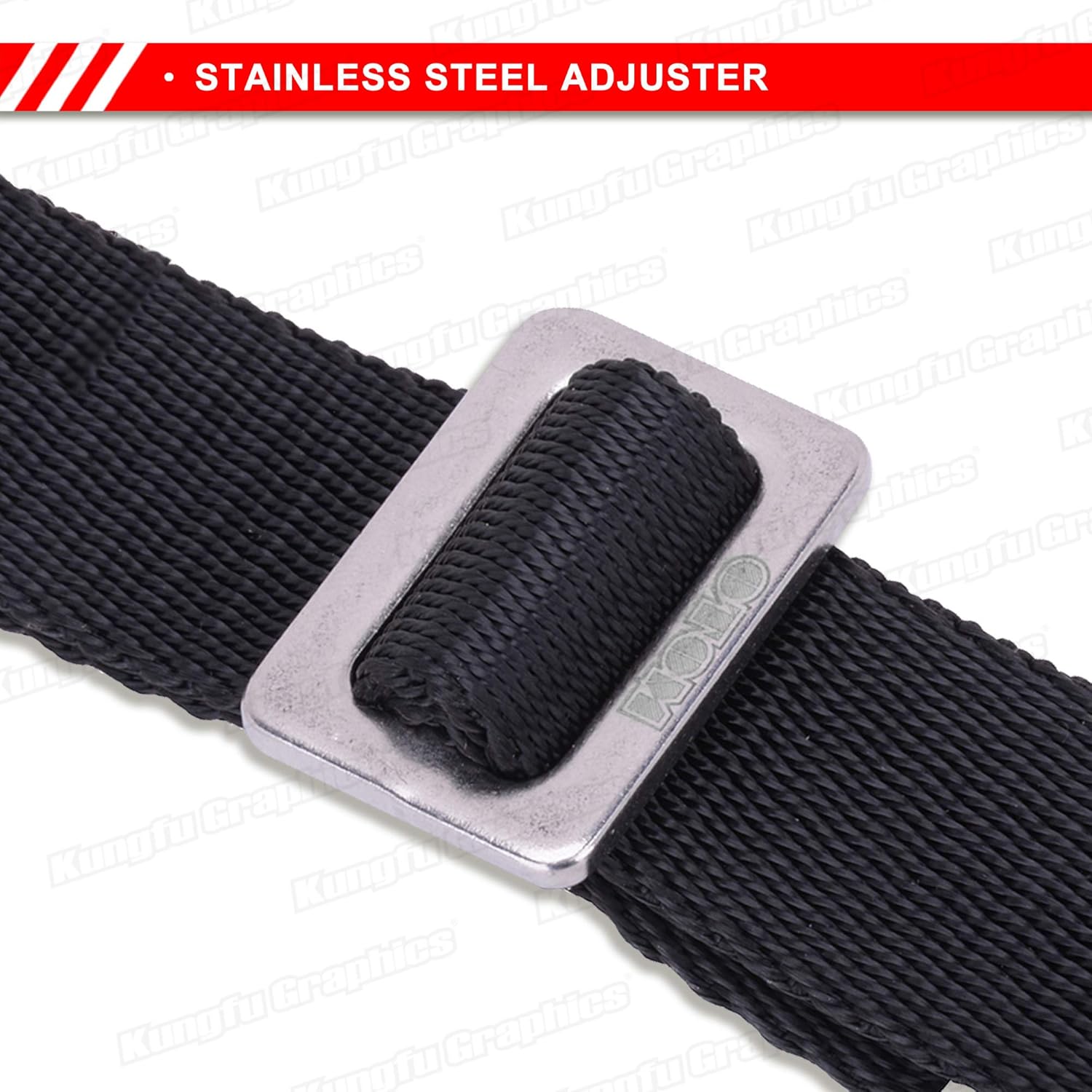 Adjustable Rescue Strap for Dirtbikes Motocross Enduro, Orange L126277