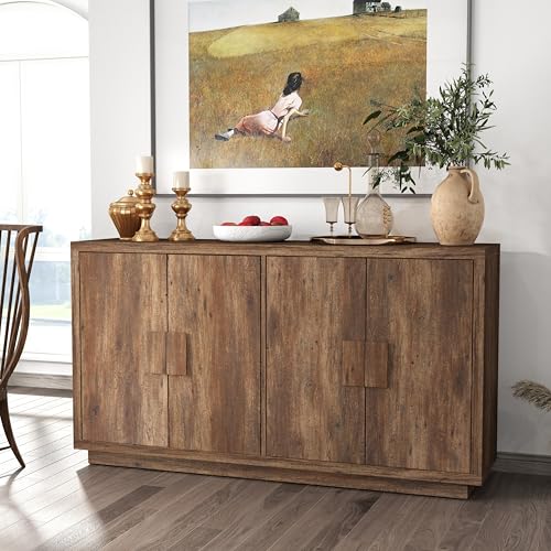 Sideboard Buffet Cabinet with Storage, 32" for Dining Room and Kitchen B9449
